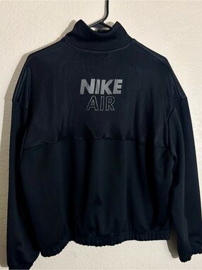 Nike Air Black Half-Zip Windbreaker Jacket